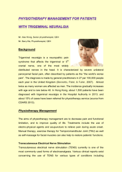 Background Physiotherapy Management