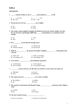 Proficiency and Placement Exam Sample
