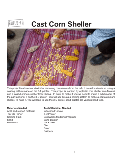 Cast Corn Sheller - MIT D-Lab