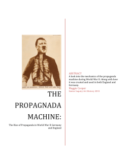 The propagnada machine