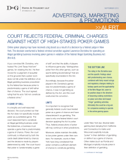 Court Rejects Federal Criminal Charges against Host of High