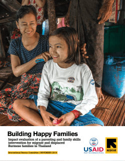Building Happy Families