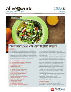 See recipe here - VI Fitness Centres