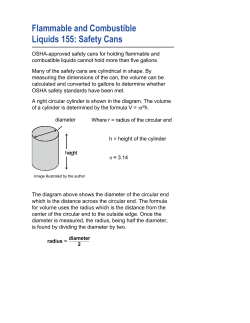 Flammable and Combustible Liquids 155 Safety