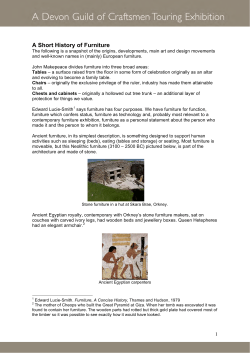 2. A Short History of Furniture (final)