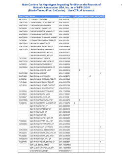 C - Holstein Association