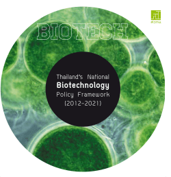 the National Biotechnology Policy Framework