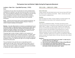 Read Progressives, Workers` Rights and the Supreme Court