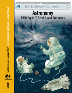 Astronomy - EngageNY