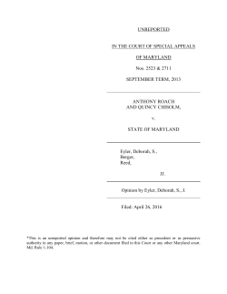 2711 - Maryland Courts