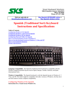 Buy Spanish KEYBOARD online