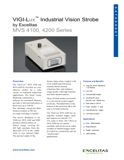 MVS-4100 Machine Vision Strobe