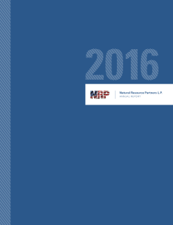 - Natural Resource Partners LP