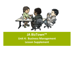 JA BizTown&trade;