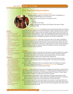 Soil Particle Exploration - North Carolina Museum of Natural Sciences