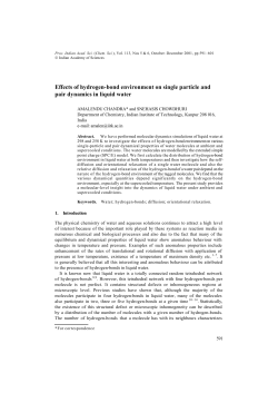 Effects of hydrogen-bond environment on single particle and pair