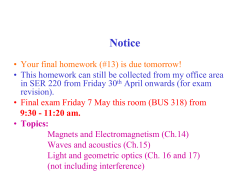 Class Lecture Presentation #39