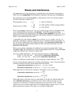 04-14--L8-Waves and Interference