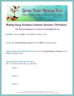 Melting Away Resistance Sentence Structure Worksheet