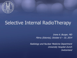 Phase I FOLFOX4 + SIR-Spheres dose