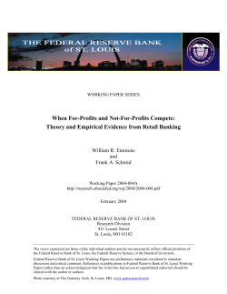 Read Full Text - Economic Research Federal Reserve Bank of St