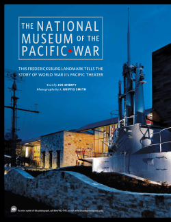the NatioNal MuseuM of the Pacific.War