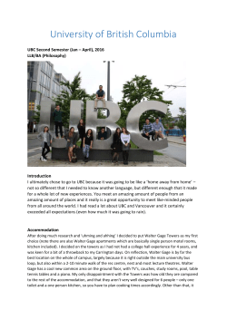 University of British Columbia