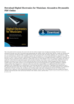 Digital Electronics for Musicians