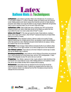 Balloon Hints Techniques