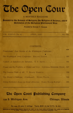 The Washington Arms Conference.