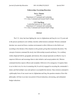 - Journal of Leadership Education