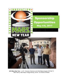 Sponsorship Opportunities