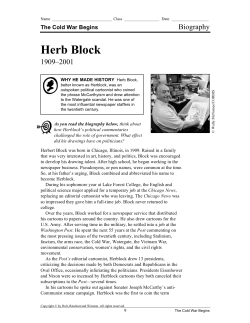 Herb Block - Celina City Schools