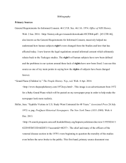 Bibliography - National History Day