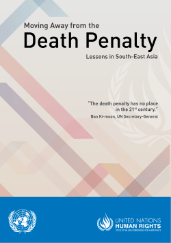 Moving Away from the Death Penalty: Lessons in South