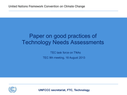 Technology Executive Committee - meta