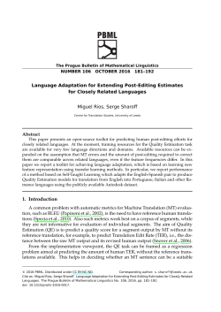 Language Adaptation for Extending Post