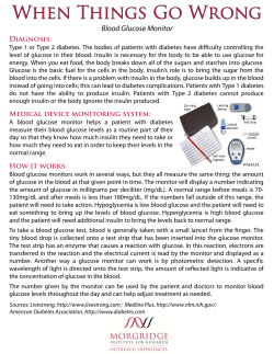 Blood Glucose Monitor