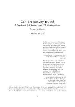 Can art convey truth?