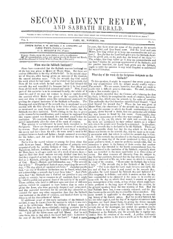 Review and Herald for 1850