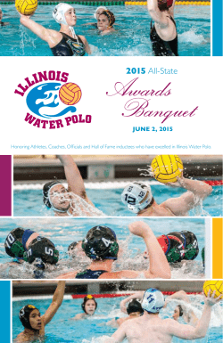 Awards Banquet - Illinois Water Polo