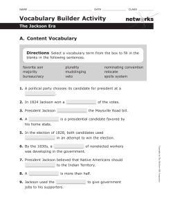 Vocabulary Builder Activity netw rks
