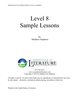 Level 8 Textbook Sample