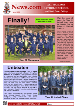 News.com - All Hallows Catholic School