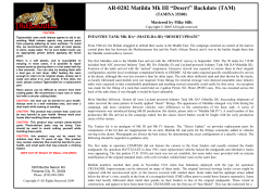 AR-0202 Matilda Mk III &ldquo;Desert&rdquo; Backdate (TAM)