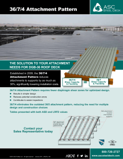 36/7/4 Attachment Pattern