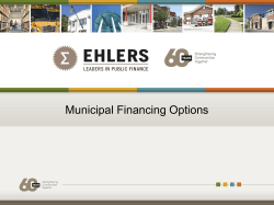 Information on WI Finance Options - Ehlers