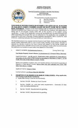 seabreeze avenue - Town of Palm Beach