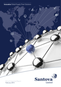 Annual Integrated Report February 2014