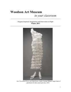 Origami - Leigh Yawkey Woodson Art Museum
